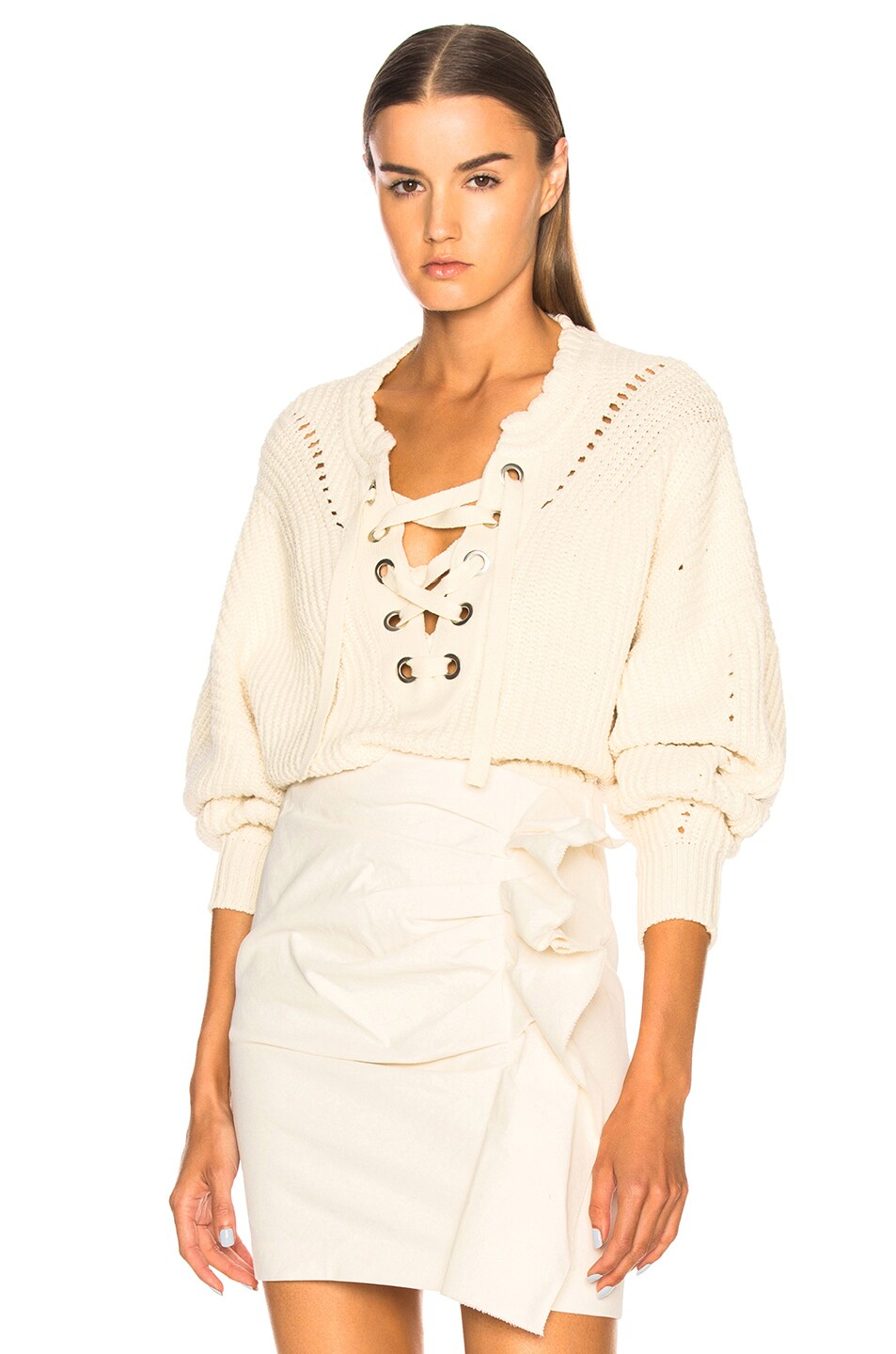 Image 1 of Isabel Marant Laley Sweater in Ecru