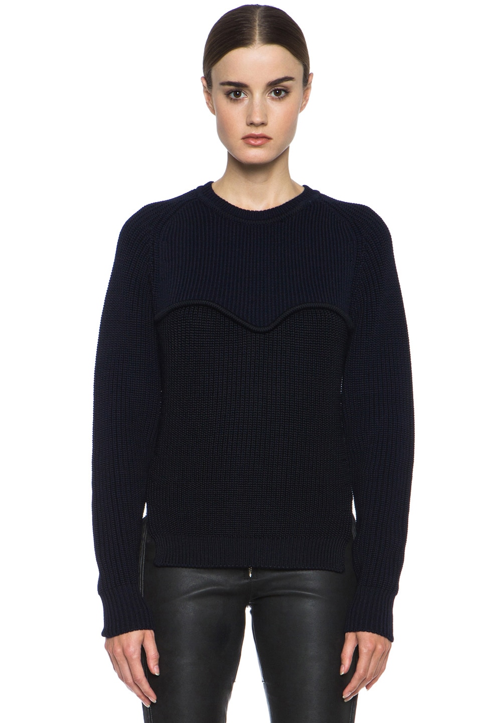 Image 1 of Isabel Marant Beth Wool-Blend Pullover in Midnight