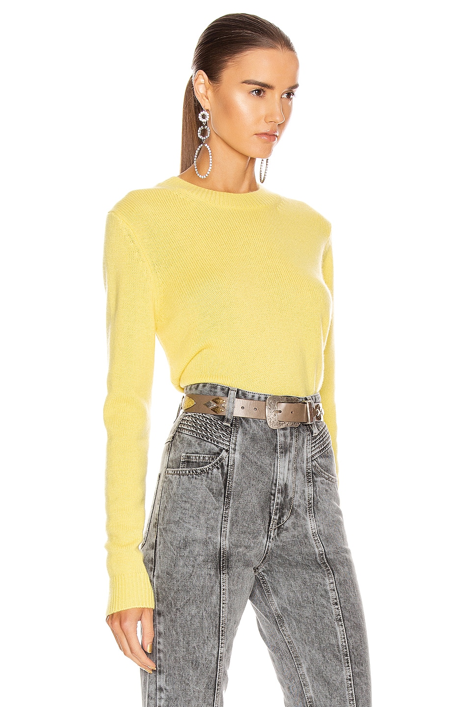 Isabel Marant Cyllia Sweater in Yellow | FWRD