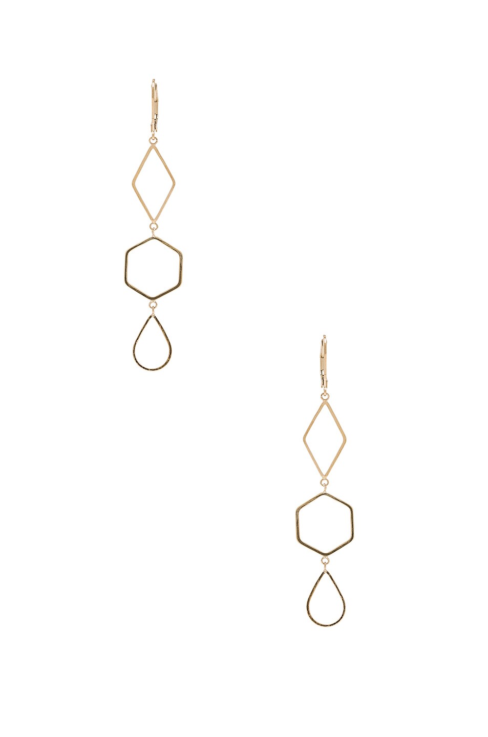 Image 1 of Isabel Marant Love Earrings in Gold