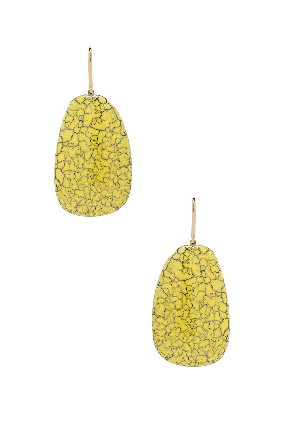 Image 1 of Isabel Marant Square Earrings in Yellow