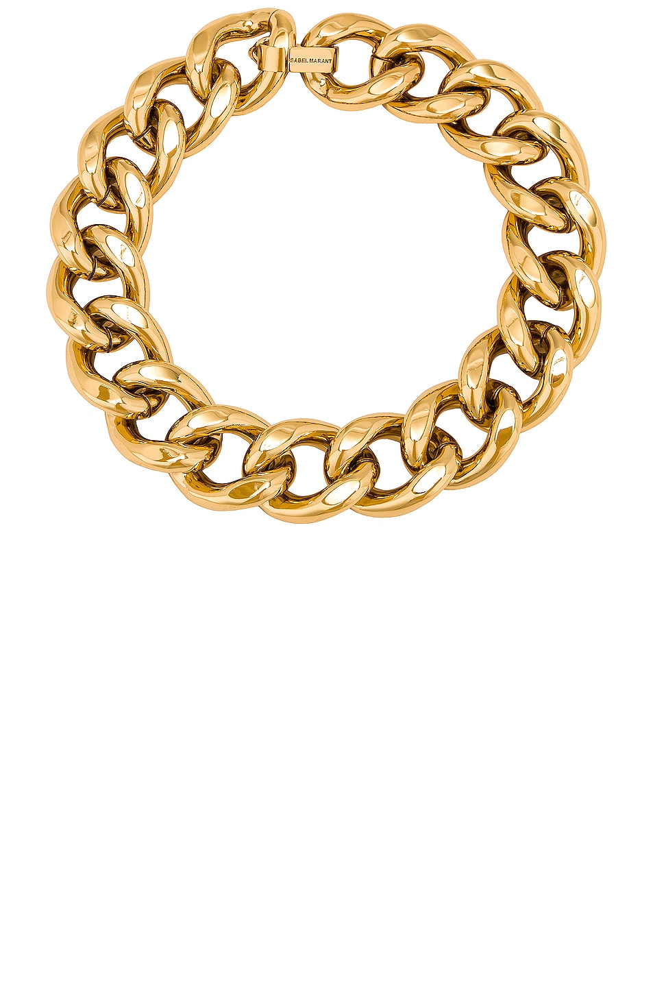 Image 1 of Isabel Marant Ras du Cou Links Necklace in Dore