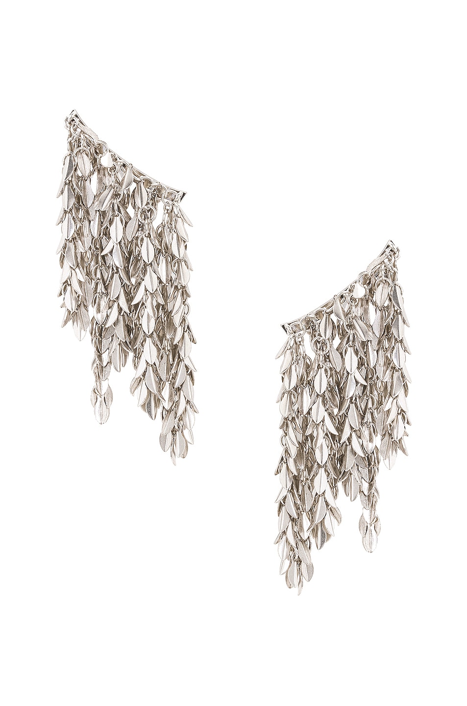 Image 1 of Isabel Marant Boucle D'Oreill Waterfall Earrings in Silver