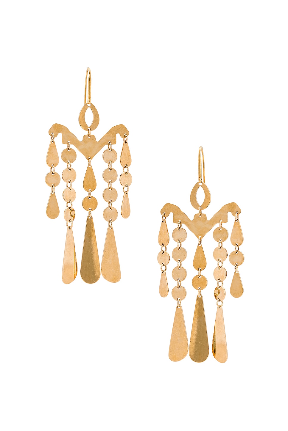 Image 1 of Isabel Marant Malina Earrings in Gold