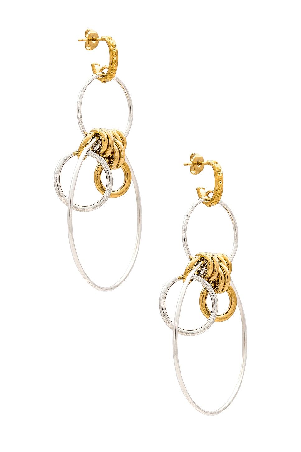 Image 1 of Isabel Marant Boucle D'oreill Earring in Silver & Dore