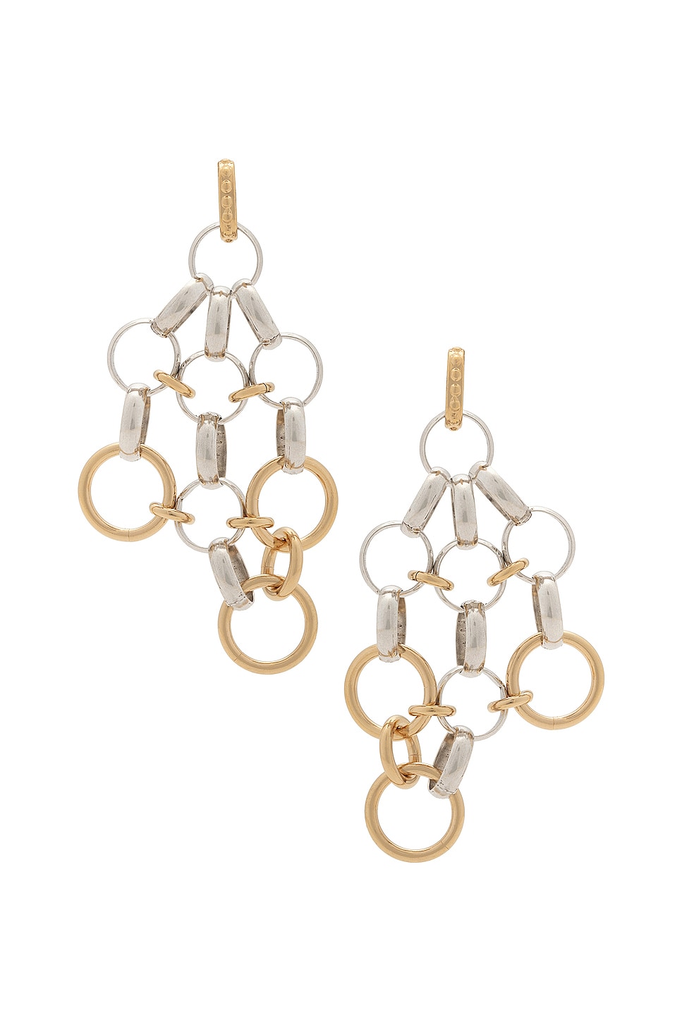 Image 1 of Isabel Marant Boucle D'oreill Earring in Silver & Dore