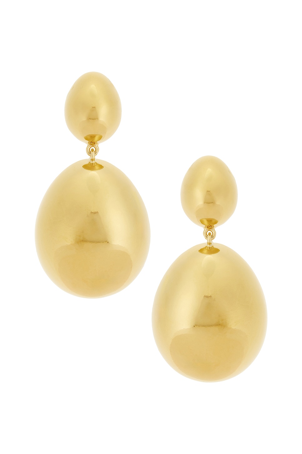 Boucle D'Oreill Drop Earrings in Metallic Gold