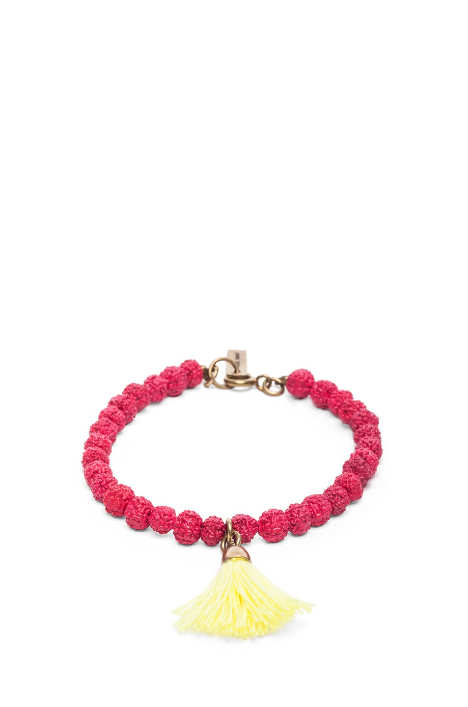 Image 1 of Isabel Marant Mira Tassel Bracelet in Pink