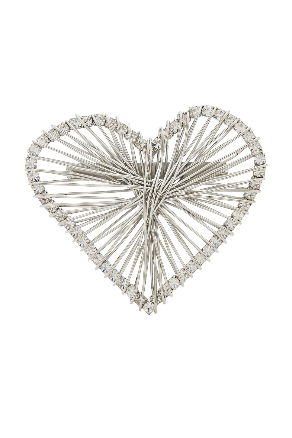 Image 1 of Isabel Marant Eden Brooch in Transparent & Silver