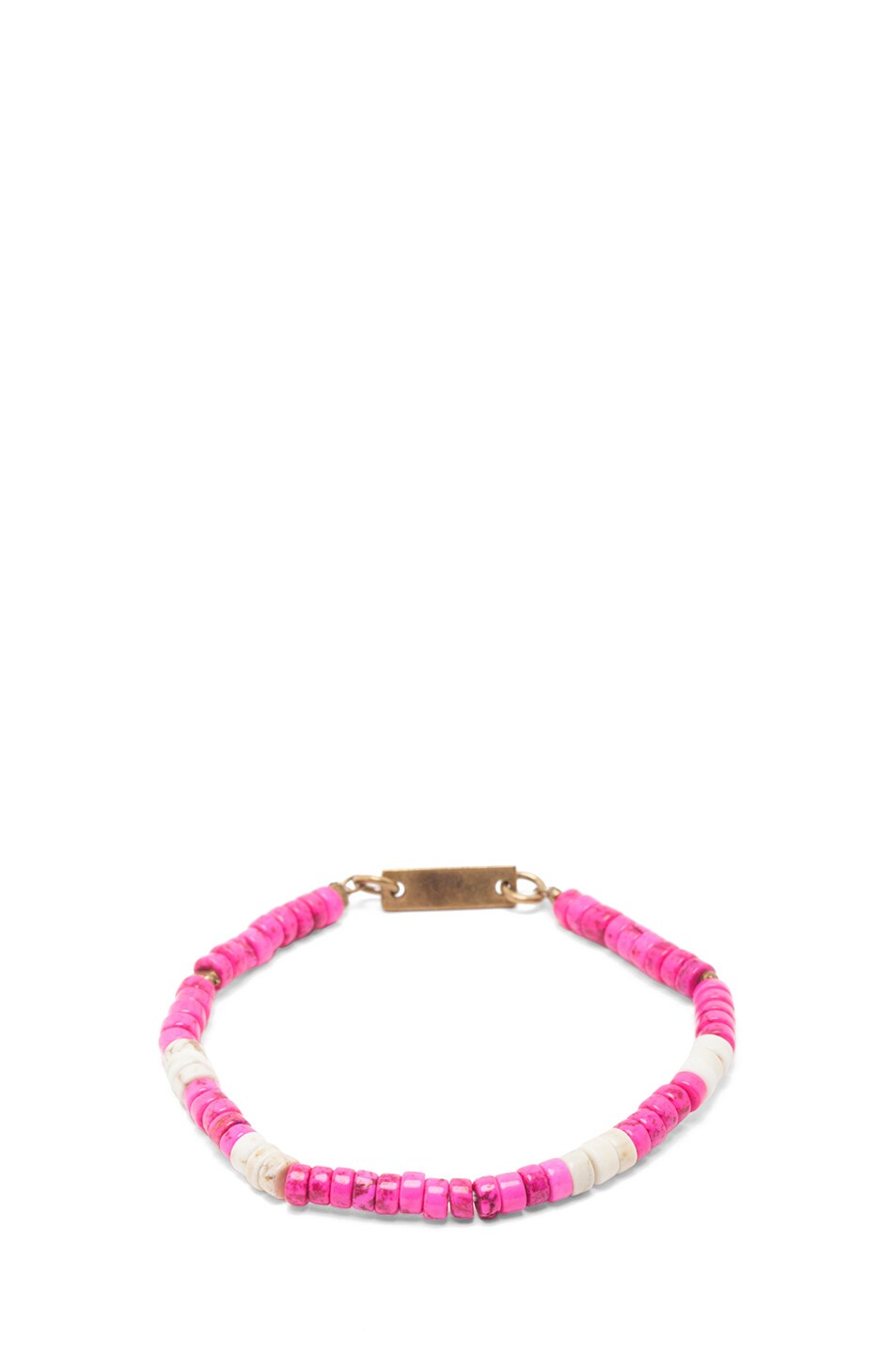 Image 1 of Isabel Marant Yakata Stone Bracelet in Pink
