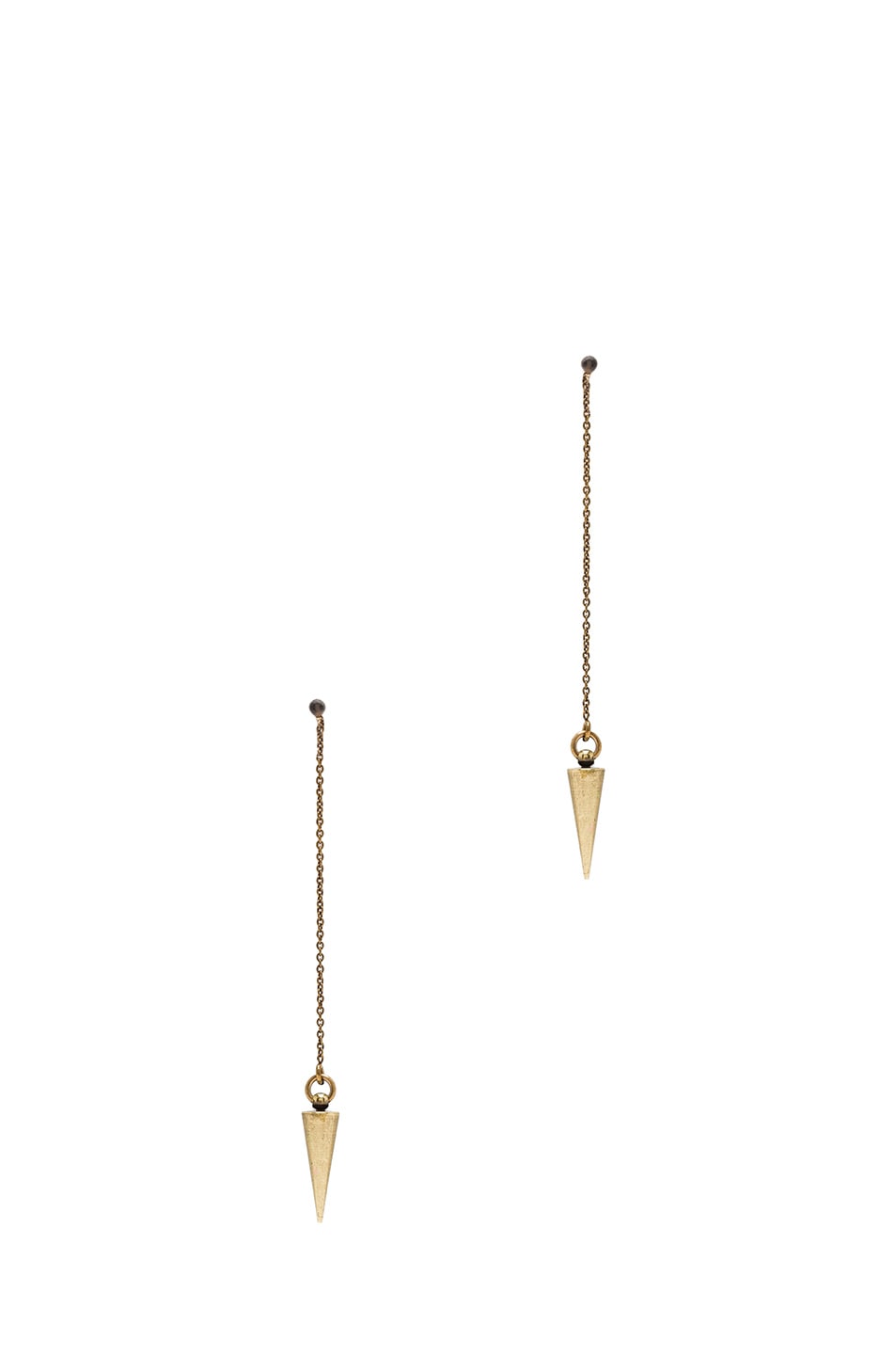 Image 1 of Isabel Marant Downtown Pendant Earrings in Gold