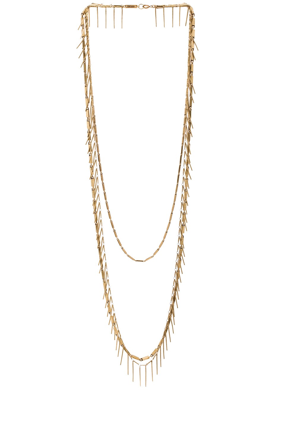 Image 1 of Isabel Marant Linares Chain Necklace in Gold