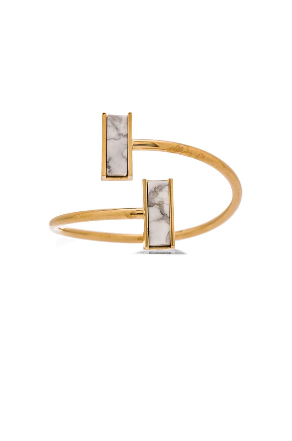 Image 1 of Isabel Marant Gaby Bracelet in Gold & White