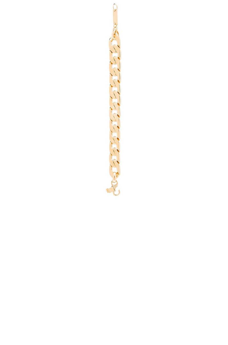 Image 1 of Isabel Marant Hammered Bracelet in Dore