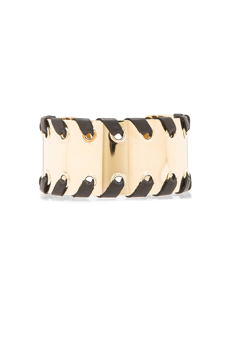 Image 1 of Isabel Marant Hammered Cuff in Dore