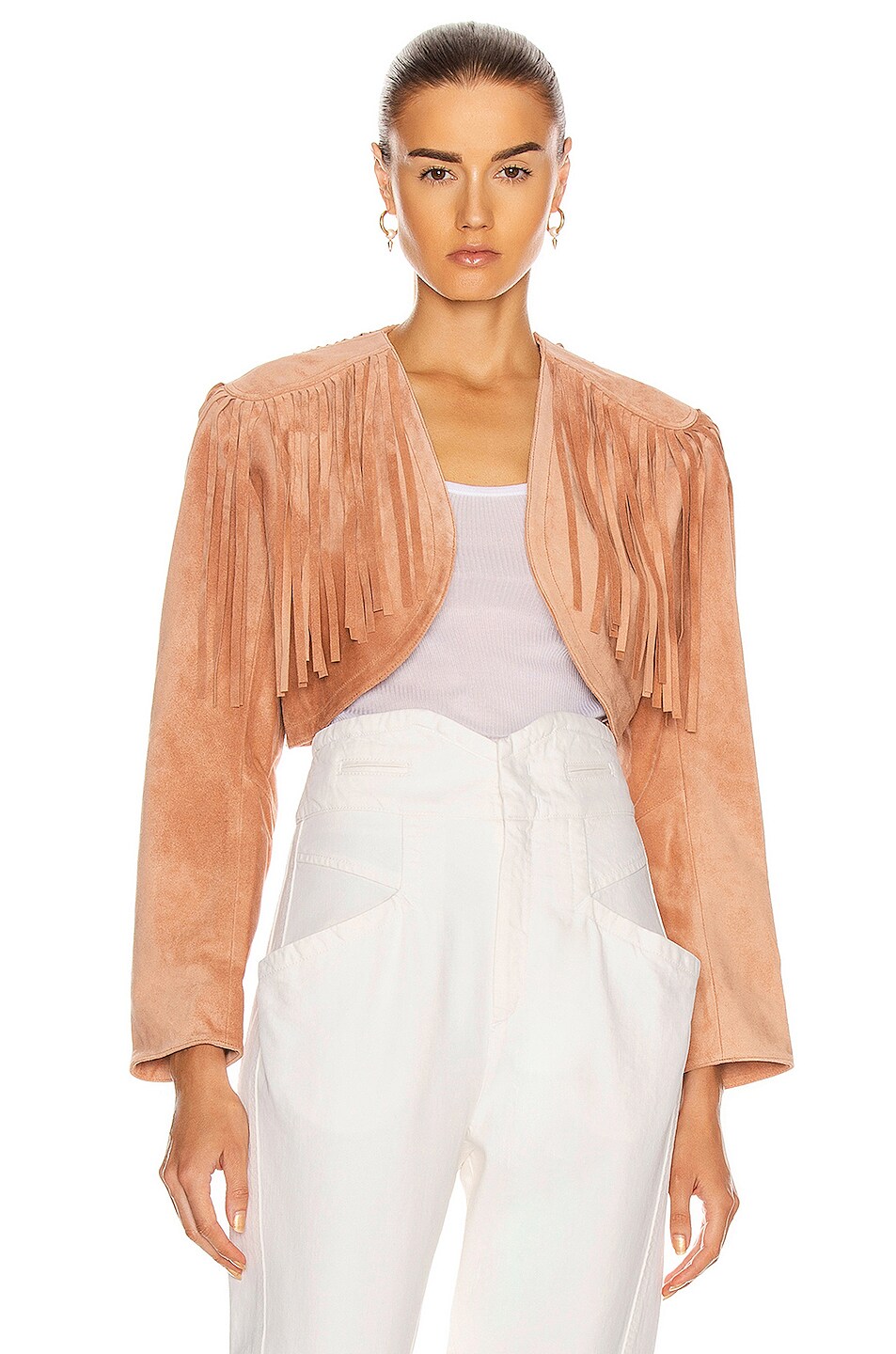Image 1 of Isabel Marant Hill Jacket in Nude