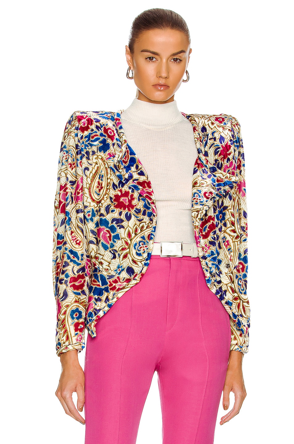 Image 1 of Isabel Marant Menelia Jacket in Multicolor