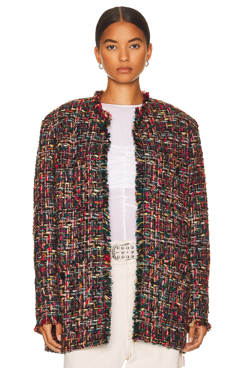Image 1 of Isabel Marant Dianaza Jacket in Multicolor