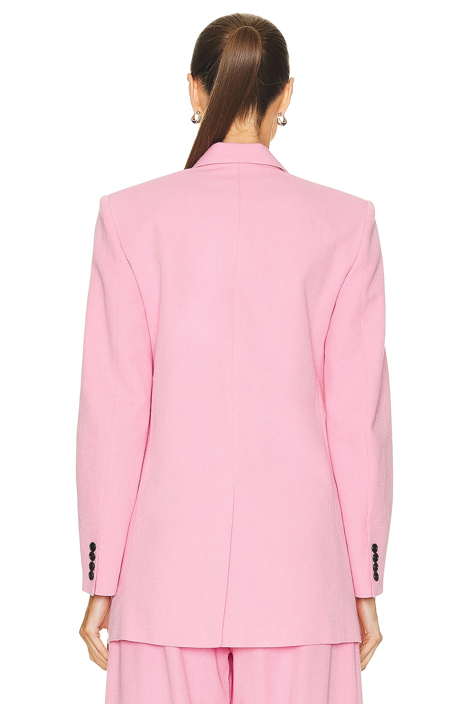 Isabel Marant Nevim Check Coat in Pink | FWRD