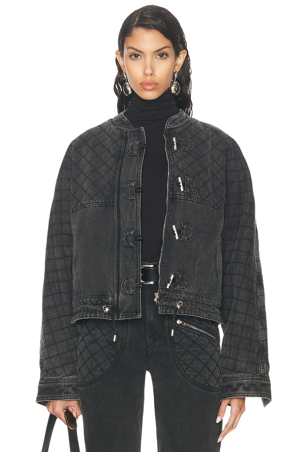 Image 1 of Isabel Marant Celiany Jacket in Dark Grey