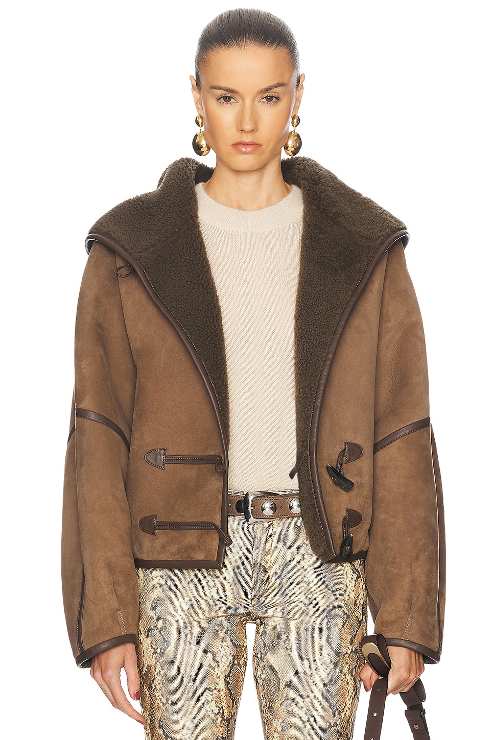 Image 1 of Isabel Marant Amiel Jacket in Bronze