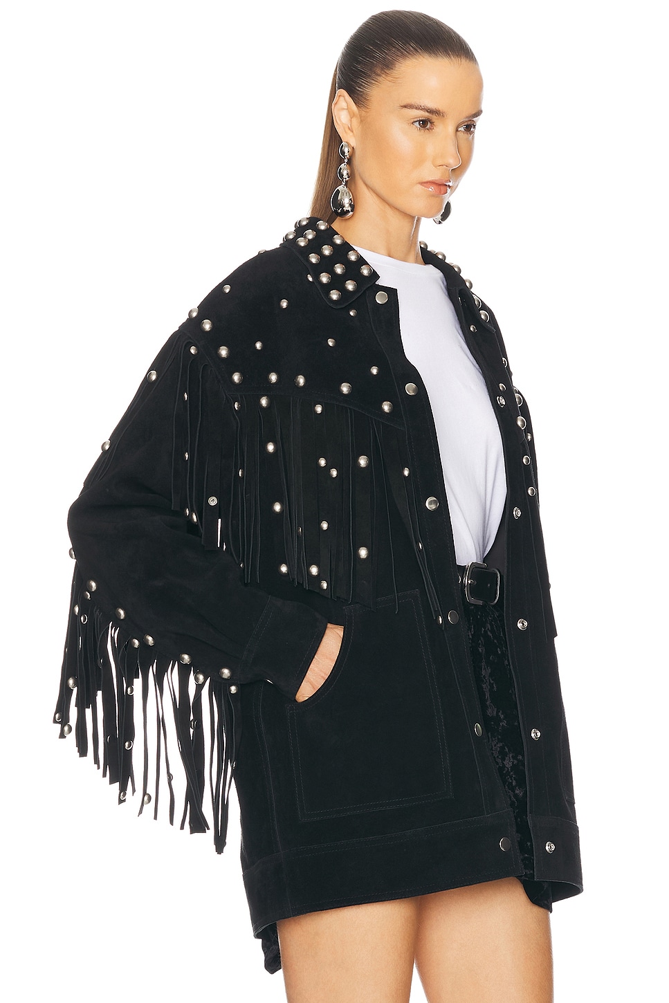 Isabel Marant Fenzy Jacket In Black
