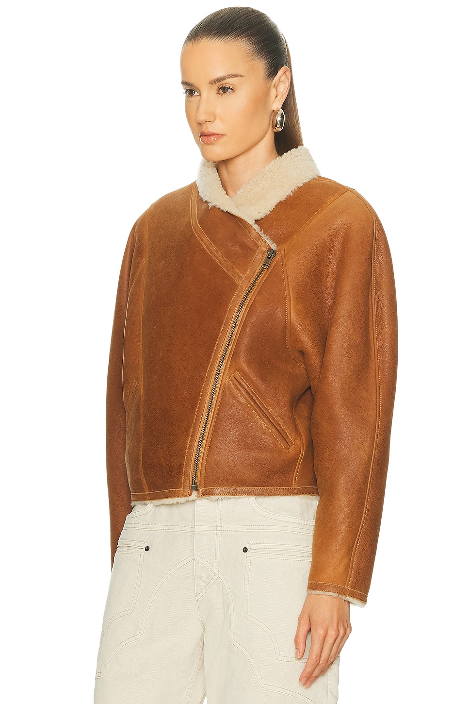 Isabel Marant Blondine Shearling Jacket