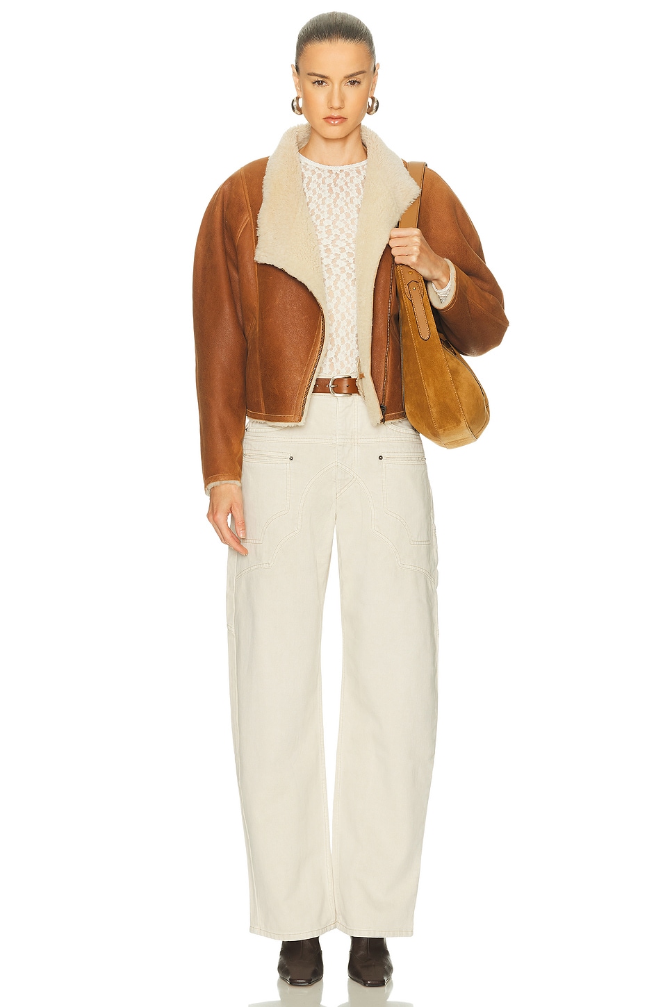 Isabel Marant Blondine Shearling Jacket