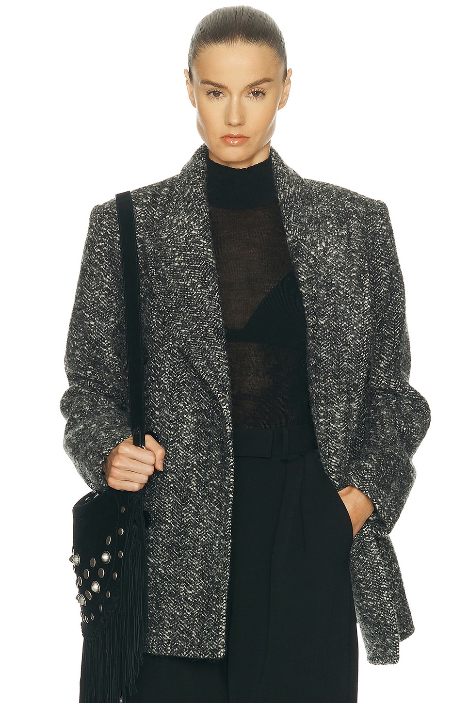 Isabel Marant Ezzia Blazer In Multi