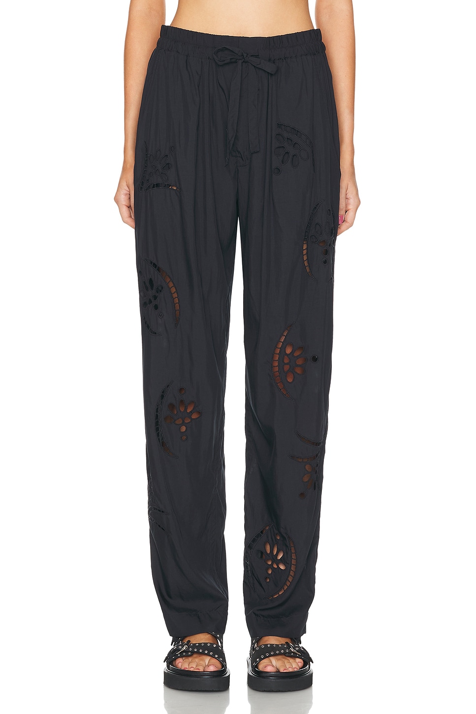 Image 1 of Isabel Marant Hectorina Pant in Faded Black