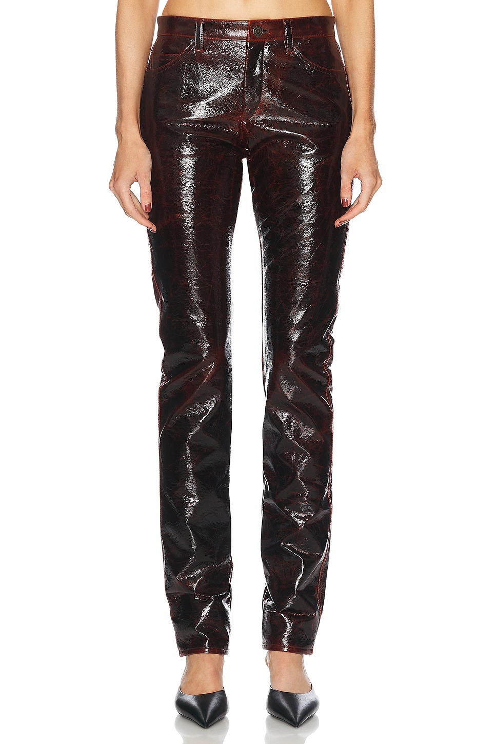 Image 1 of Isabel Marant Lovis Pant in Cherry