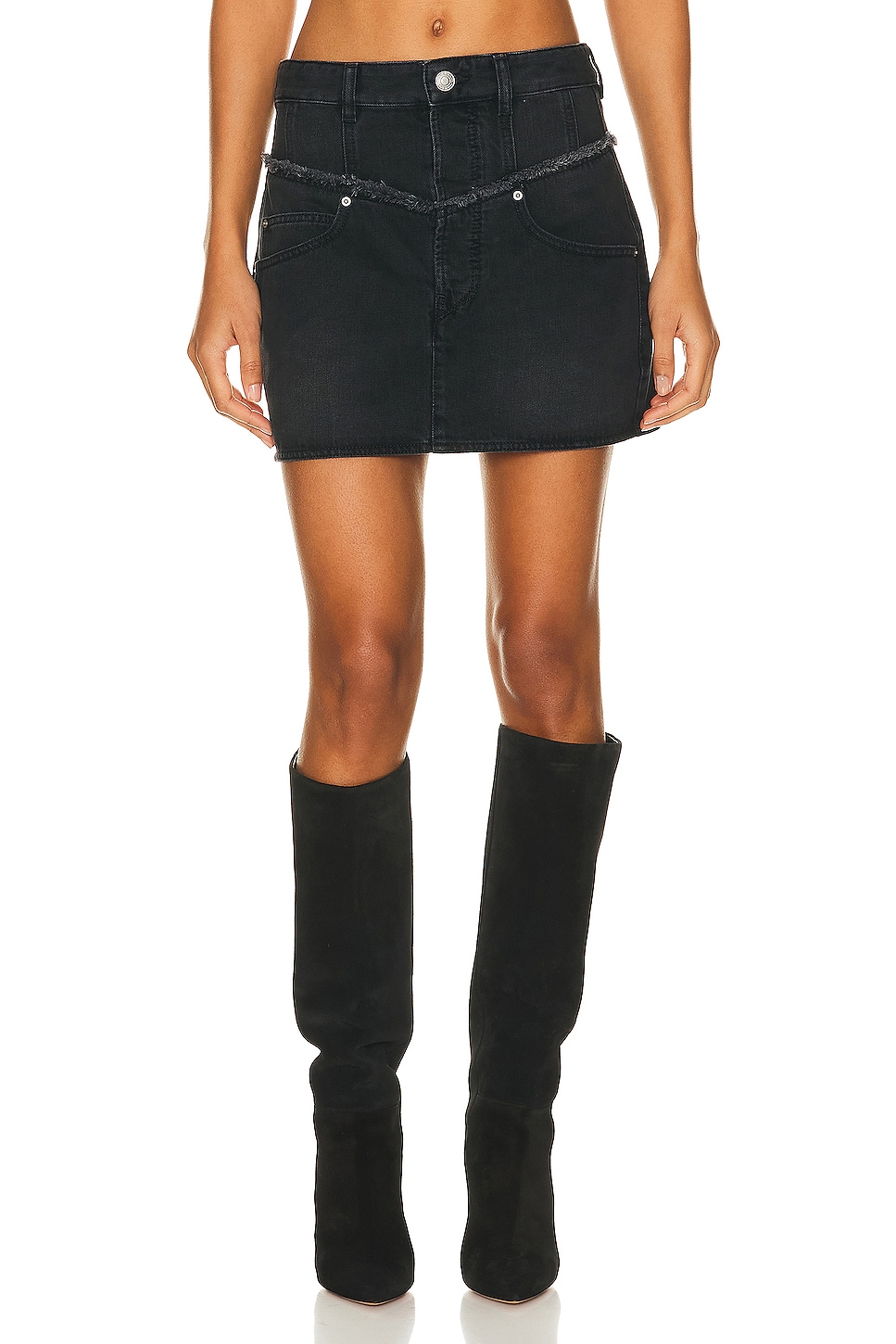 Image 1 of Isabel Marant Narjis Skirt in Black