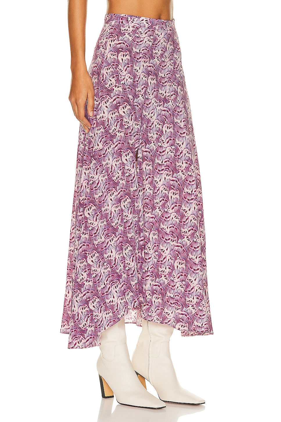 Mauve Taj Skirt