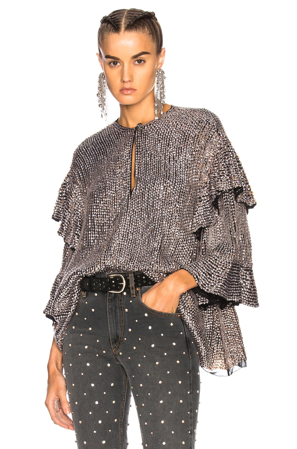 Image 1 of Isabel Marant Basile Top in Silver