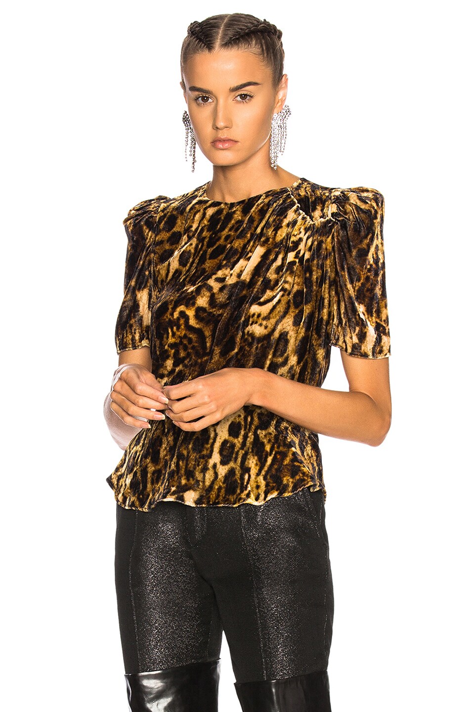 Image 1 of Isabel Marant Udell Top in Fauve