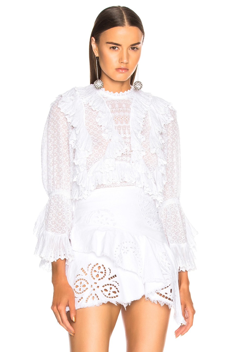 Image 1 of Isabel Marant Zim Top in White