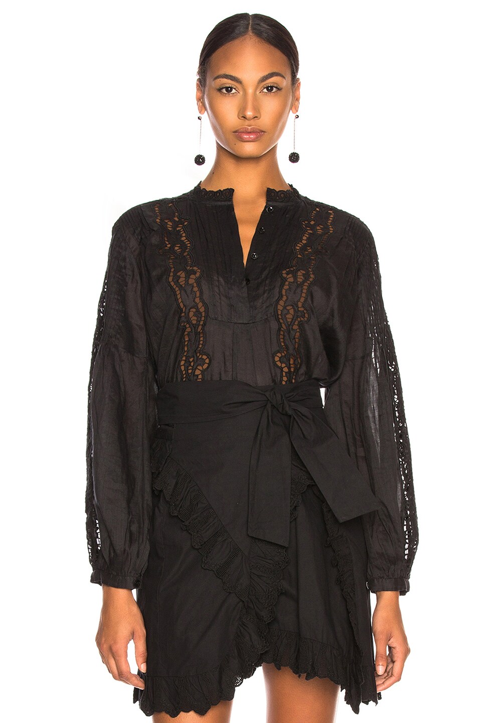 Image 1 of Isabel Marant Maly Top in Black