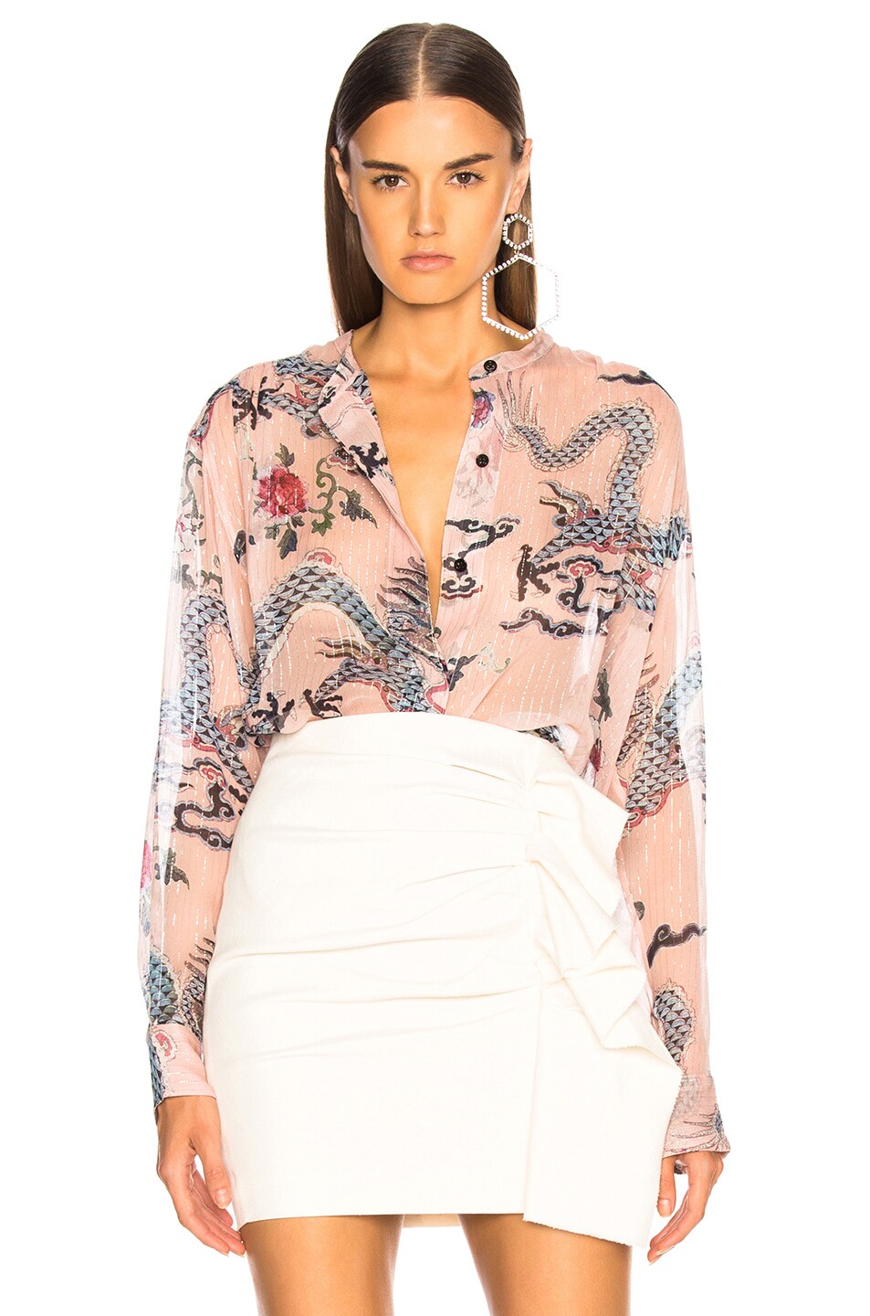 Image 1 of Isabel Marant Daws Top in Light Pink