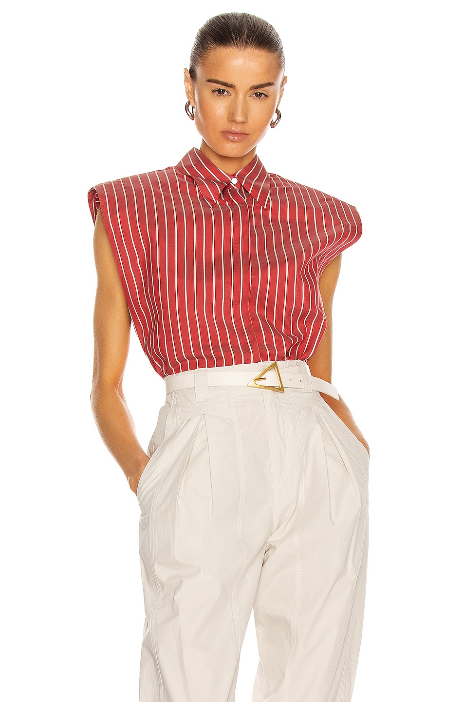 Image 1 of Isabel Marant Enza Top in Red