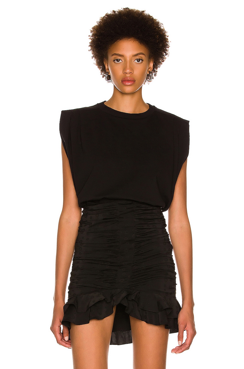 Image 1 of Isabel Marant Zutti Top in Black