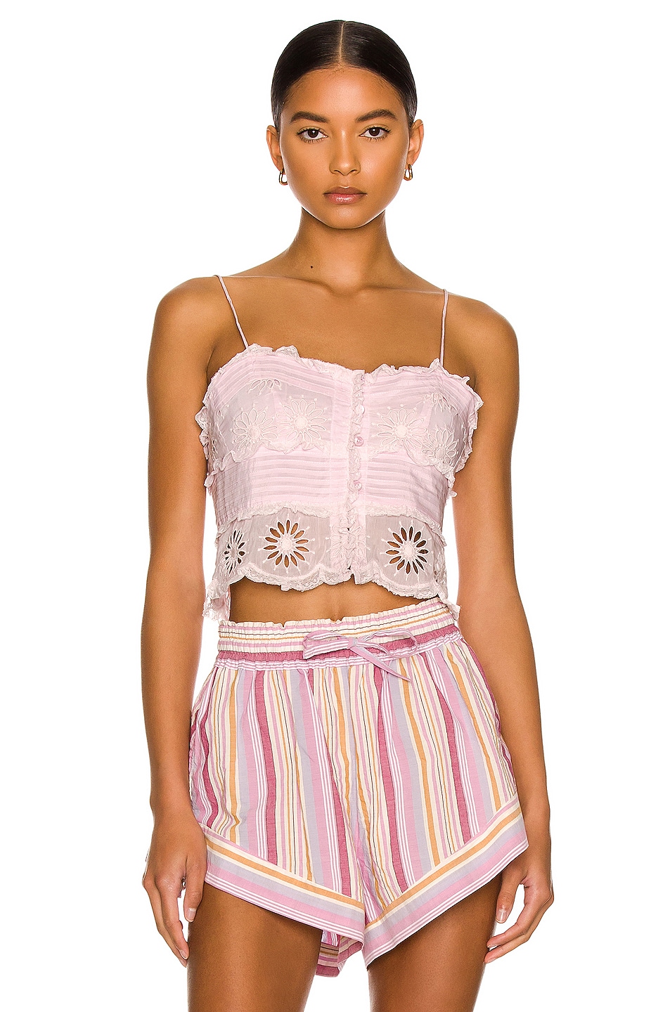 Image 1 of Isabel Marant Delphine Top in Light Pink