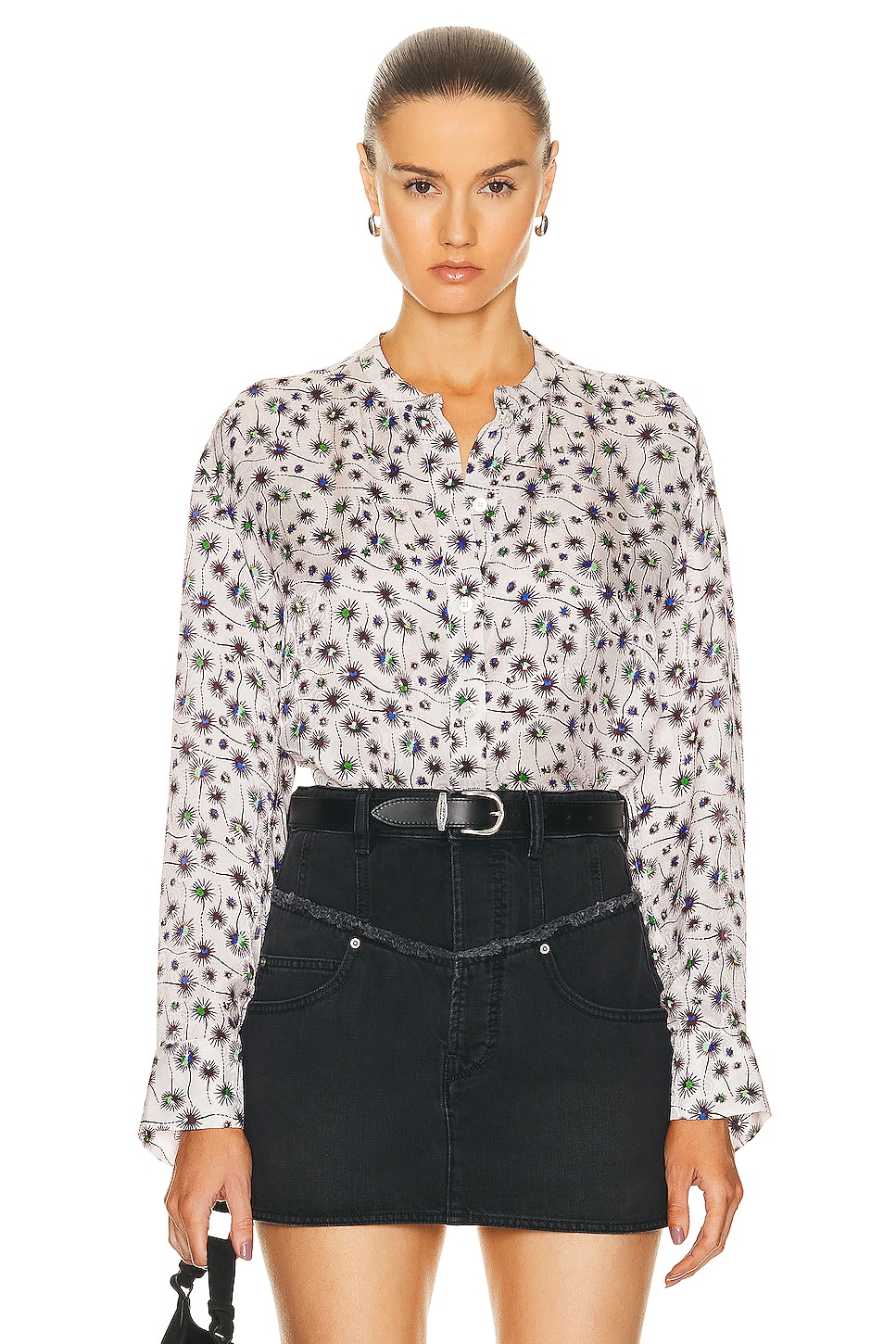 Image 1 of Isabel Marant Leidy Blouse in Ecru
