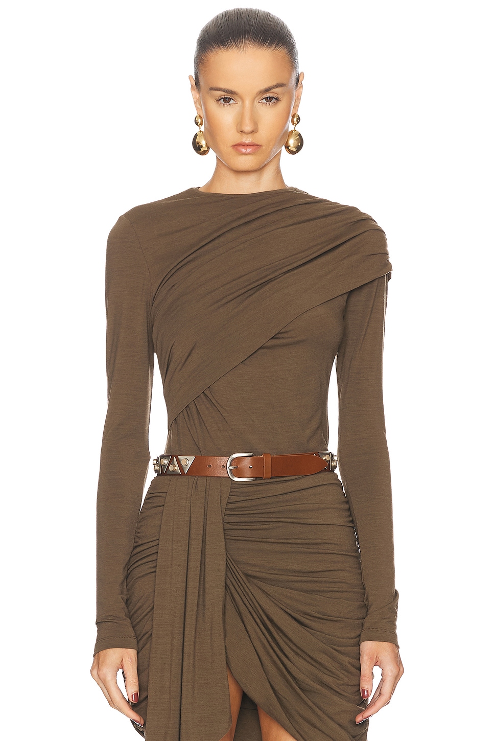 Image 1 of Isabel Marant Asna Top in Bronze