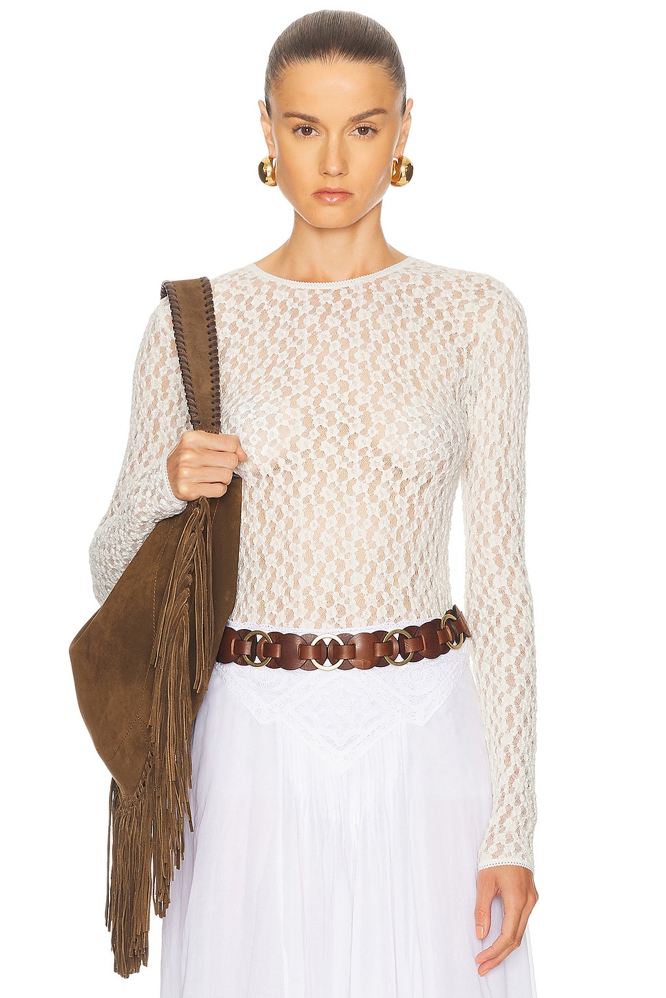 Image 1 of Isabel Marant Gaelle Top in Ecru