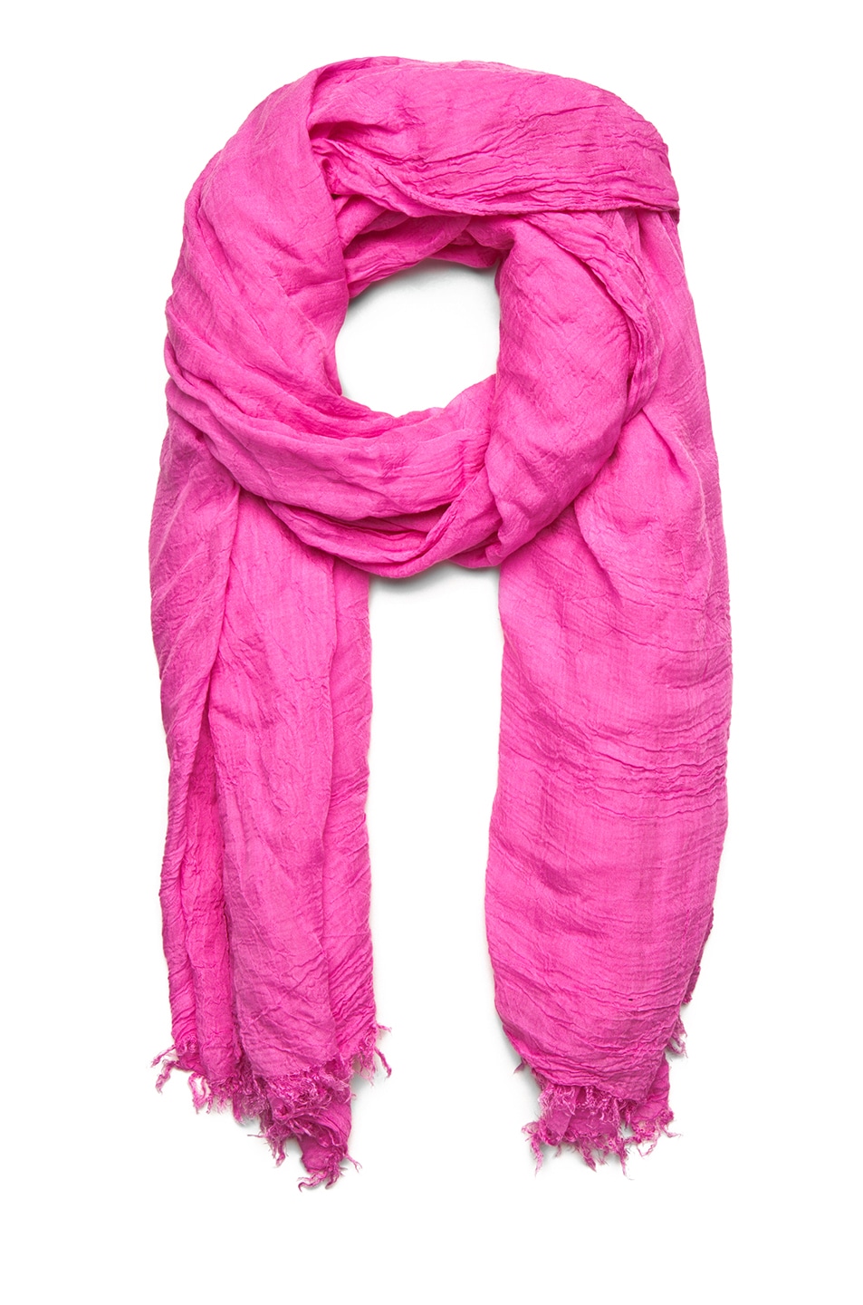 Image 1 of Isabel Marant Jepson Smoothie Chic Scarf in Rose Fluo