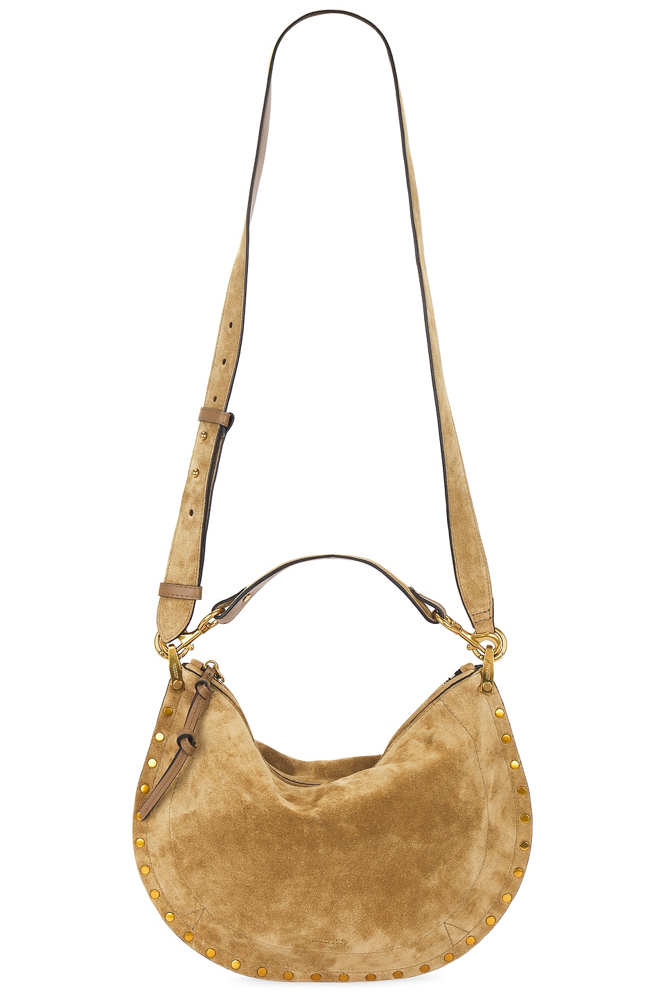 Isabel Marant Oskan Soft Zipped Shoulder Bag