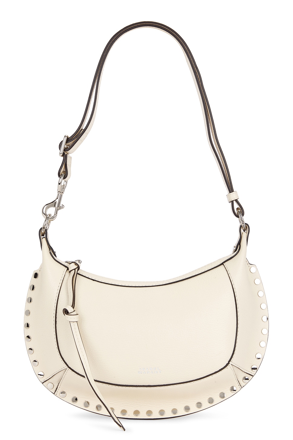 Oskan Moon Shoulder Bag in Ivory