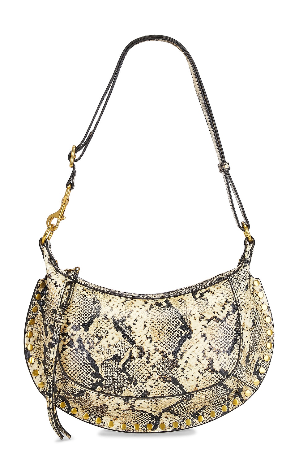 Oskan Moon Bag in Beige
