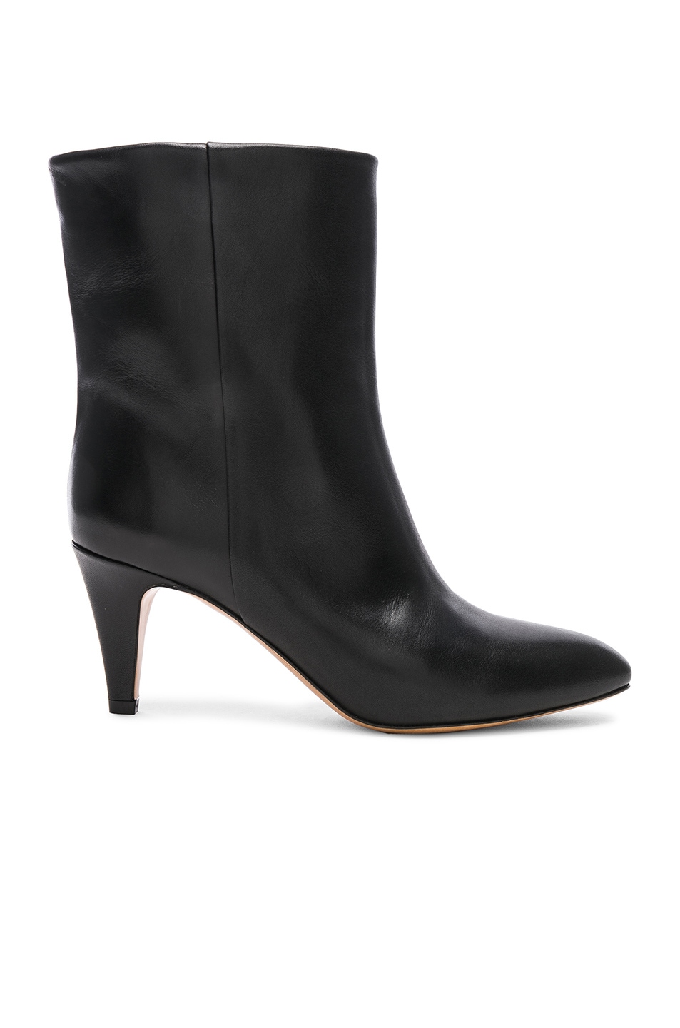 Isabel Marant Leather Dailan Boots in Black | FWRD