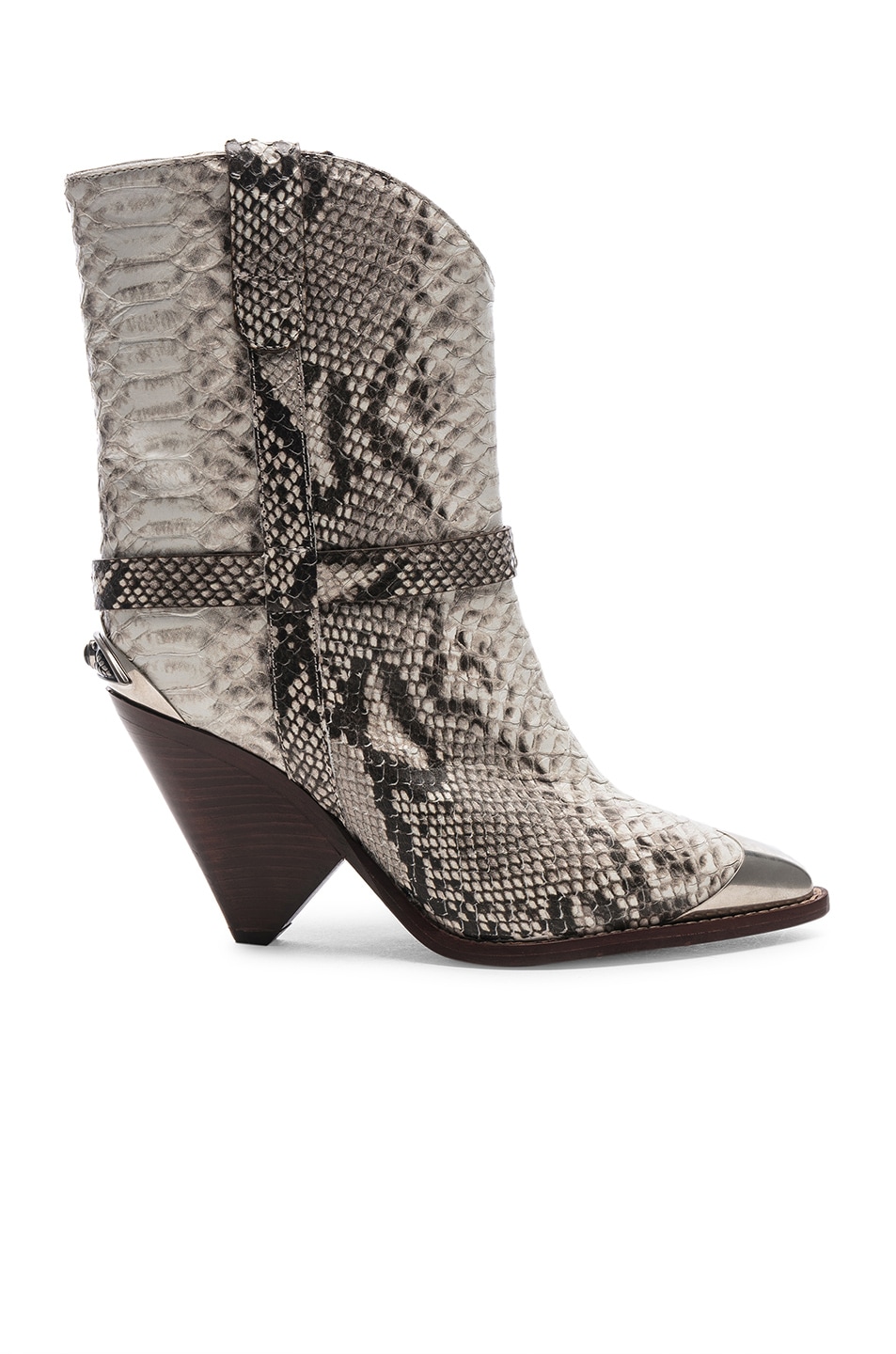 Image 1 of Isabel Marant Lamsy Boot in Chalk